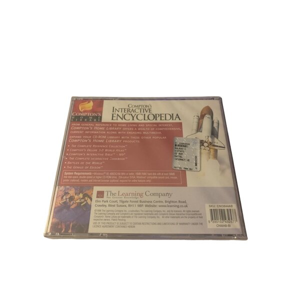 Comptons Interactive Encyclopedia Multimedia CD-ROM For PC/Mac 1997 - Picture 2 of 2